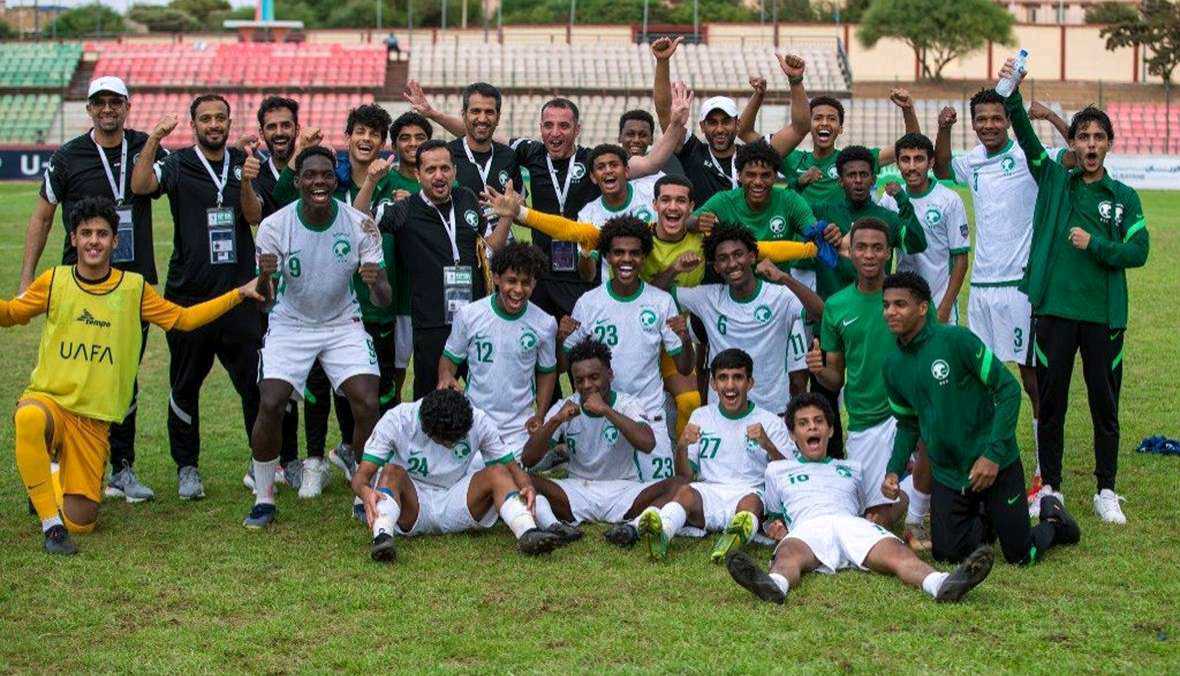 الجزائر - السعودية واليمن - المغرب في المربّع الذهبي لكأس العرب للناشئين