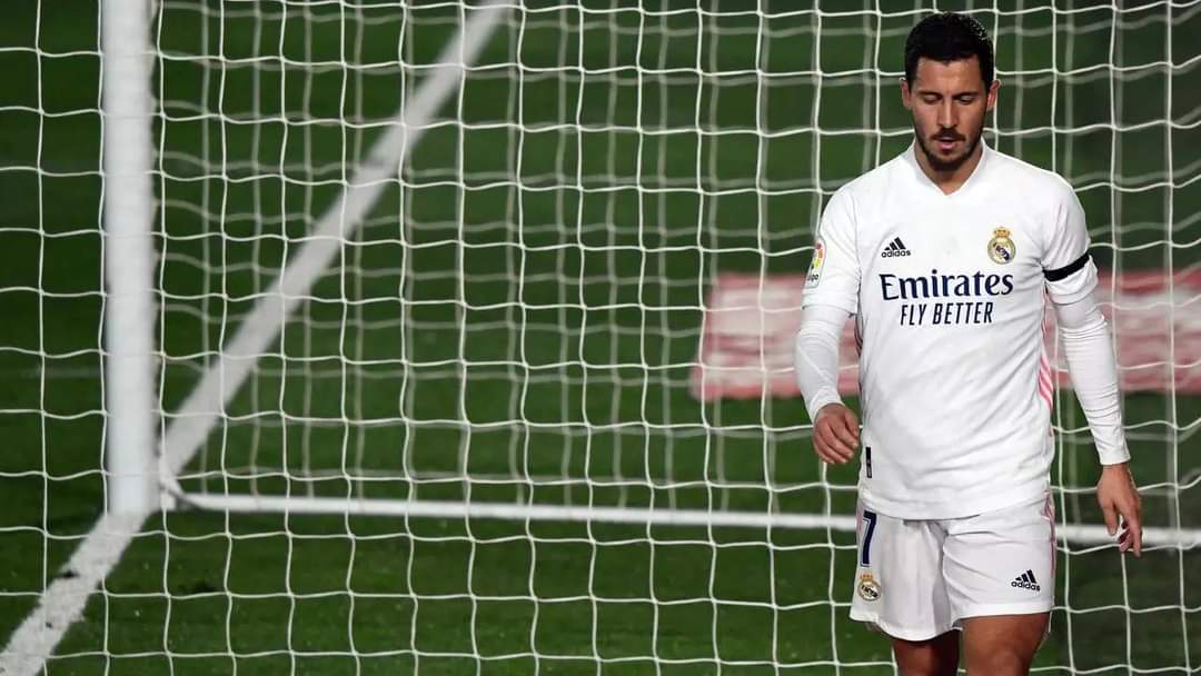 ريال مدريد يعلن اصابة نجمه الدولي البلجيكي إدين هازار