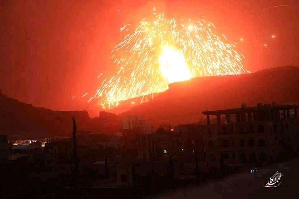 التحالف: تدمير مواقع للمسيرات ومخازن أسلحة في صنعاء