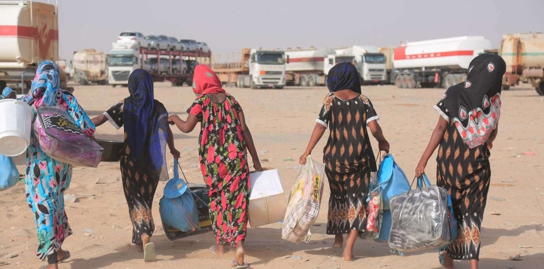 إجلاء 900 مهاجر إثيوبي طوعا من هذه المحافظة اليمنية